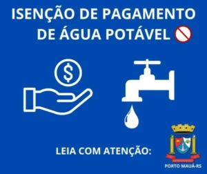 Leia mais sobre o artigo Porto Mauá concede isenção da tarifa de água para atingidos pela enchente