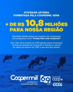 Leia mais sobre o artigo Associados da Coopermil geram retorno aos municípios de 10,8 milhões de reais