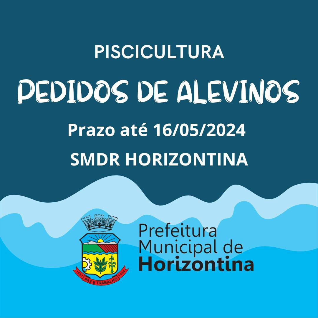 Horizontina abre últimos pedidos de alevinos antes do inverno ...