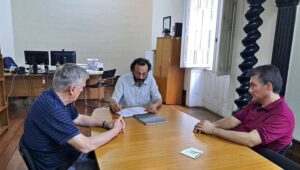 Leia mais sobre o artigo Projeto de estacionamento junto ao Sítio Arqueológico de São Lourenço pautou reunião com superintendente do Iphan