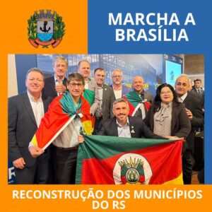 Leia mais sobre o artigo Prefeito de Porto Lucena Participa da Marcha a Brasília pela Reconstrução dos Municípios do Rio Grande do Sul
