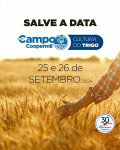 Leia mais sobre o artigo Coopermil prepara mais uma edição do Dia de Campo da Cultura do Trigo