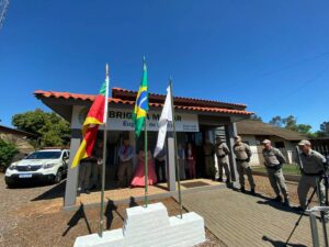 Leia mais sobre o artigo Inaugurado novo prédio da Brigada Militar no município de Eugênio de Castro/RS.