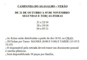 Leia mais sobre o artigo Secretaria de Desenvolvimento Social Inicia Campanha de Distribuição de Roupas de Verão na próxima semana em Horizontina