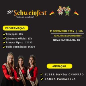 Leia mais sobre o artigo 28ª Schweinfest em Nova Candelária acontece em dezembro