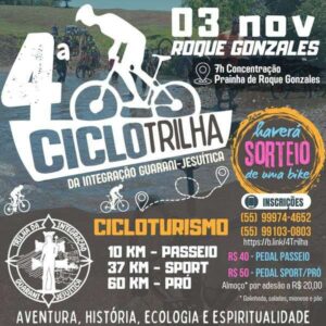 Leia mais sobre o artigo 4ª Ciclotrilha da Integração Guarani-Jesuítica promove turismo e conexão cultural em Roque Gonzales