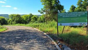 Leia mais sobre o artigo Concluído obra Cerro do Balneário Ilhas do Chafariz em Doutor Maurício Cardoso