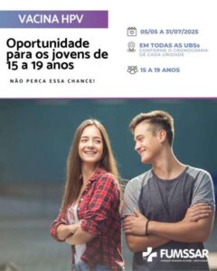 Leia mais sobre o artigo Santa Rosa inicia estratégia de resgate de não vacinados contra o HPV para adolescentes de 15 a 19 anos
