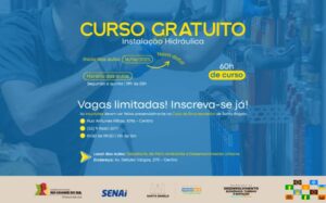 Leia mais sobre o artigo Curso gratuito de Instalador Hidráulico em Santo Ângelo tem nova data de início; inscrições seguem abertas
