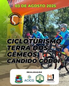 Leia mais sobre o artigo II Cicloturismo Terra dos Gêmeos será realizado em agosto em Cândido Godói