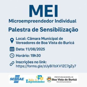 Leia mais sobre o artigo Boa Vista do Buricá promove palestra sobre MEI com foco em orientação e formalização de autônomos
