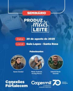 Leia mais sobre o artigo Coopermil prepara Seminário Produz Mais Leite Coopermil