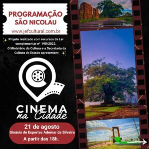 Leia mais sobre o artigo Projeto Cinema na Cidade estreia nesta quinta-feira (21) em São Nicolau
