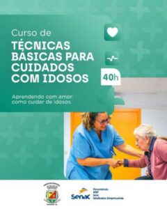Leia mais sobre o artigo Tuparendi abre inscrições para curso gratuito de Técnicas Básicas para Cuidados com Idosos
