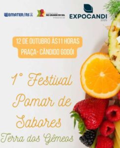 Leia mais sobre o artigo 2º Festival Pomar de Sabores será realizado durante a Expocandi em Cândido Godói