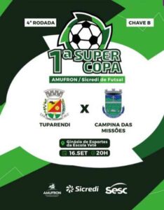 Leia mais sobre o artigo Campina das Missões na 1ª Super Copa AMUFRON de Futsal