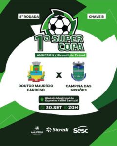 Leia mais sobre o artigo Campina das Missões participa da 1ª Super Copa AMUFRON de Futsal