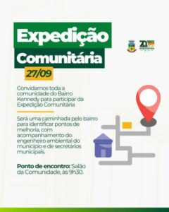 Leia mais sobre o artigo Comunidade do Bairro Kennedy é convidada para Expedição Comunitária em Horizontina 