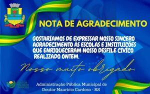 Leia mais sobre o artigo Doutor Maurício Cardoso celebra Independência com desfile cívico