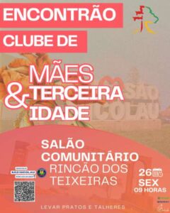 Leia mais sobre o artigo São Nicolau promove encontro do Clube de Mães e Terceira Idade no Rincão dos Teixeiras 