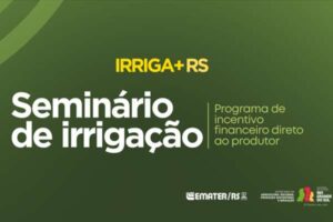 Leia mais sobre o artigo Seminário de Irrigação acontece na próxima quinta-feira em São Luiz Gonzaga