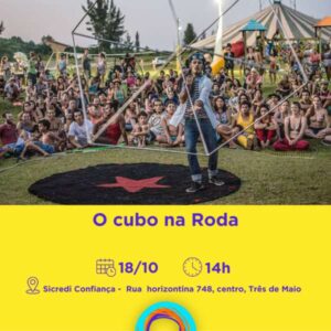 Leia mais sobre o artigo Cultura e arte tomam conta de Três de Maio neste sábado com o Nossa Arte Circula RS