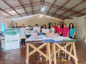 Leia mais sobre o artigo Curso de Introdução à Costura é realizado na Comunidade Igrejinha, em Rolador
