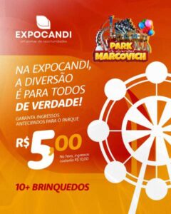 Leia mais sobre o artigo Parque de diversões da Expocandi 2025 garante diversão acessível para toda a família