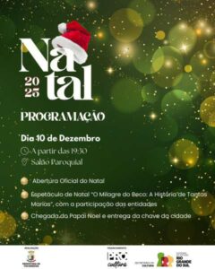 Leia mais sobre o artigo Tucunduva realiza abertura oficial do Natal 2025 nesta quarta-feira