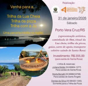 Leia mais sobre o artigo Porto Vera Cruz recebe experiência inédita com Trilha da Lua Cheia e Trilha da Pizza no dia 31 de janeiro
