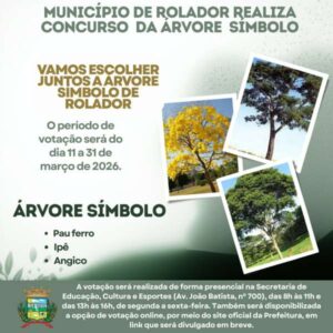 Leia mais sobre o artigo Rolador abre votação para escolha do prato típico e da árvore símbolo do município