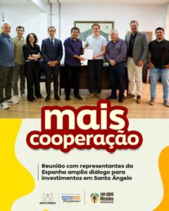 Leia mais sobre o artigo Santo Ângelo avança na articulação de parcerias internacionais com representantes da Espanha