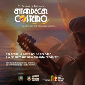 Leia mais sobre o artigo Porto Xavier realiza o 3º Festival na Barranca – Entardecer Costeiro às margens do Rio Uruguai