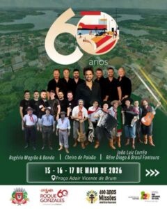 Leia mais sobre o artigo Roque Gonzales celebra 60 anos com três dias de festa, cultura e tradição gaúcha