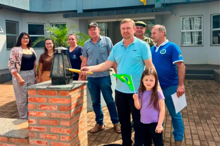 Alegria recebe a 89ª Corrida do Fogo Simbólico da Pátria