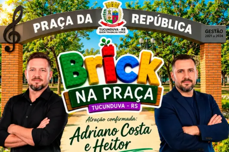 Brick na Praça reúne cultura, gastronomia e solidariedade em Tucunduva