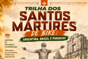 Trilha Internacional dos Santos Mártires de Bike percorrerá 485 quilômetros por três países